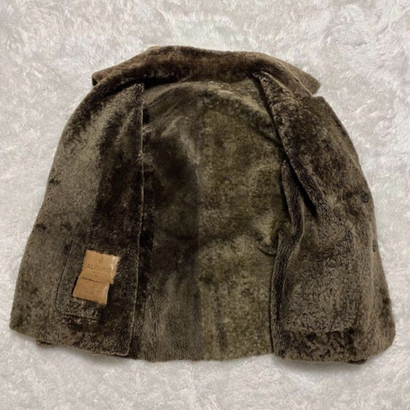 Lamb leather boa jacket Good Condition - Picture 5 of 8